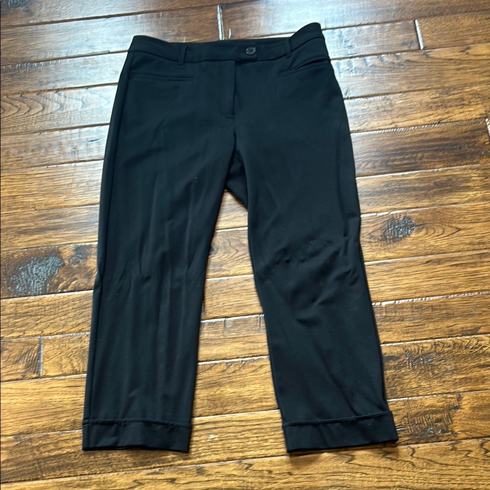 Black Cropped Pants